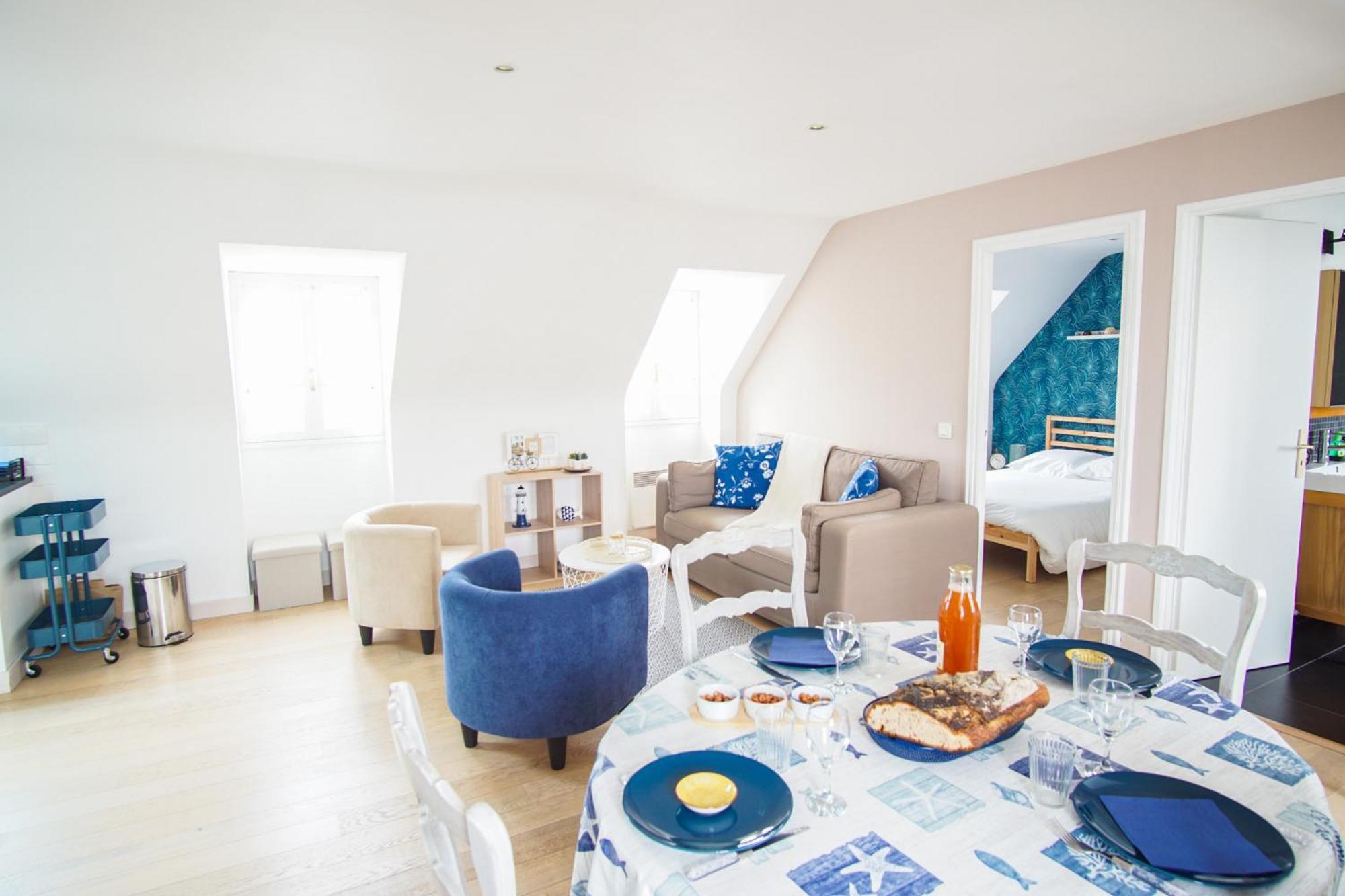 -Blush- Appartement Cosy - Proche Ville-Close Конкарно Экстерьер фото